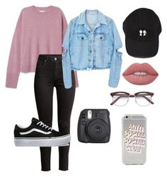 Vans And Jeans Outfit, Polyvore Winter, Teenage Outfits, Cute Comfy Outfits, Tween Outfits, Teenager Outfits, Cute Swag Outfits, Jeans Outfit, Anti Social