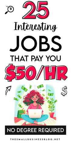 Jobs That Pay $50/Hr (Updated List) Interesting Jobs, Logo Instagram, Jobs For Teens