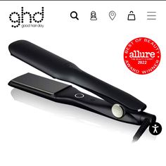 Ghd Max Professional Performance Wide Plate 2” Styler Styling In Half The Time** Ideal For Straightening Long, Thick And Curly Hair With 80% More Shine New Condition! Open Box Msrp $269 Ghd Hair, Flat Iron, Open Box, Curly Hair, Womens Hairstyles, Curly Hair Styles, Conditioner, Hair Accessories, Hair