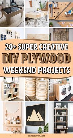 20 super creative diy plywood weekend projects