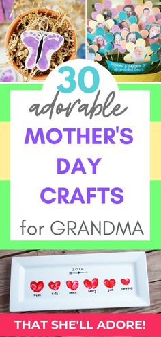 mother's day crafts for grandma that she'll adore