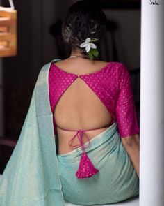 Blouses Designs Latest, Saree Blouse Styles, Domestic Bliss, Traditional Blouse Designs