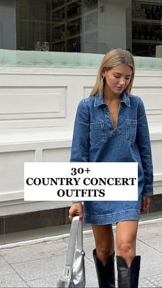 Discover 30 Country Concert Outfits That Will Make You Look like a Celeb! From Western vintage styles to trendy Wallen concert outfit ideas, find the perfect country concert outfit for any show. Get inspired with Morgan Wallen concert outfit ideas and stand out at any event. These country concert outfits are designed to make you shine, whether you're heading to a country concert or multiple country concerts this season. Elevate your concert outfits and rock the ultimate country style!