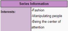 a table with two different types of information and the same type of information on it