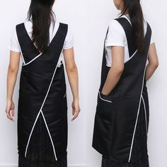 Payment Policy Salon Hair Stylist Apron Cape Hairdresser Gown With Pockets Barber Smock Vest Description Description Easy to clean and dry quickly. Perfect for hairstylist. Super light, Comfortable, Breathable. This apron can use in hair salon or at home. This apron is made of soft, lightweight, durable material, can be used in a long time. One size fits most. Features - Color: Black. - Material: Polyester. - Size: 100 x 100 x 0.1cm. - Easy to clean and dry quickly. - This apron is made of soft, Barber Smock, Barber Uniform, Hair Stylist Apron, Salon Uniform, Gown With Pockets, Hairstylist Apron, Stylists Aprons, Apron With Pockets, Kids Hair Cuts