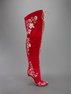 null Laced Heels, Over Knee Boots, Maison Margiela Tabi, Tabi Shoes, Margiela Tabi, Heels Red, Red Boots, Boots High, High Heel Boots Ankle