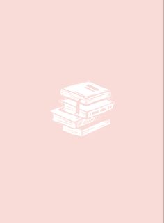 two books stacked on top of each other in front of a pink background with the words,