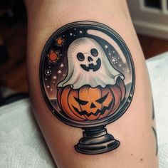 Professional Halloween Tattoo Files Traditional Style Tattoos For Women, Classic Halloween Tattoos, Spooky Tattoo Designs, Halloween Traditional Tattoo, Simple Halloween Tattoos, Traditional Tattoo Halloween, Cute Halloween Tattoos, Pumpkin Tattoo, Cosmetic Tattoo