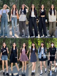 Korea Outfits Summer, Japan Outfit Inspo Summer, Newjeans Outfits Inspired, Korea Summer Fashion, Japan Outfit Summer, Bff Matching Outfits