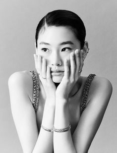 Jung Hoyeon, Hoyeon Jung, Squid Game, Editorial, Black And White, Tumblr, On Instagram, White, Instagram