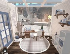 Roblox Bloxburg Christmas House, Bloxburg House Ideas Interior Cottage Core, Cottage Bedroom Bloxburg, Bloxburg Cottage Core Interior, Coquette Cottage Bloxburg, Small House Layout