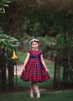 Holiday traditions meet a twist of whimsy in this darling red plaid dress. This oh so twirly soft cotton dress is graced with details from head to toe. The bias cut bodice is graced with piping at the neckline, while the pleated waistline is perfectly finished with a vertical bow. This dress is fully lined with soft cotton and zips in back. Machine wash, hang dry. Girls White Dresses, Toddler Holiday Dress, White Dress Accessories, Soft Cotton Dress, Red Plaid Dress, Girls Holiday, Girls Holiday Dresses, Girls White Dress, Girls Boutique Clothing