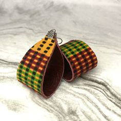 Red Leather Earrings For Gifts, Adjustable Red Leather Earrings, Red Leather Jewelry For Gifts, Red Leather Jewelry For Gift, Handmade Brown Earrings, Multicolor Hand Tooled Jewelry As Gift, Multicolor Hand Tooled Jewelry For Gifts, Multicolor Hand Tooled Jewelry Gift, Red Leather Earrings