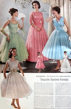 Grease Prom Dresses, 1950s History, Lana Lobell, 50s Formal Dress, 1950 Dresses, 1950s Clothes, 1950s Accessories, Victorian Ball Gowns, 1950s Prom