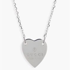 In Great Condition. Gucci Jewelry, Sterling Silver Necklace, Sterling Silver Necklaces, Womens Jewelry Necklace, Silver Necklace, Jewelry Necklaces, Women Jewelry, Gucci, Sterling Silver