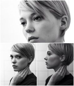 Lea Seydoux, Pixie Hair, Ombré Hair, Best Short Haircuts, Short Haircut, Bob Haircuts, Pixie Hairstyles