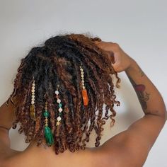 Locs Journey, Short Dreadlocks Styles, Loc Jewelry, Loc Journey, Hair Locks, Coily Hair, Hair Crush