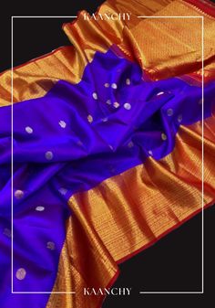 Indulge in the allure of this exquisite Pure Gadwal Silk Saree, dyed in a regal shade of purple that exudes elegance and sophistication. The intricate Red Zari Border adds a touch of opulence and grandeur, making it a perfect choice for special occasions and celebrations. Its enchanting charm is sure to leave a lasting impression on all those who set their eyes on it. An unstitched blouse fabric is included. SILK MARK CERTIFIED Please note that as a handmade item, there may be slight variations in weaving, which are typical of the artisanal process and not considered defects. *NOTE: There might be slight differences in the colour and texture of the product due to factors such as lighting conditions, device settings, and colour correction. A product dispatches within 1-3 days and will be de Purple Banarasi Silk Traditional Wear For Celebration, Purple Dupatta With Zari Weaving For Celebrations, Purple Cutdana Dupatta For Festivals, Purple Art Silk Saree For Celebration, Purple Katan Silk Traditional Wear For Celebration, Purple Dupatta For Puja And Diwali, Celebration Katan Silk Traditional Wear In Purple, Festive Purple Dupatta For Festivals, Festive Purple Traditional Wear For Celebration