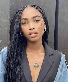 Super Models, Long Braids, Goddess Braids, Box Braids Hairstyles, Afro Hairstyles, Black Girls Hairstyles, Aesthetic Hair, Protective Hairstyles, Braid Styles