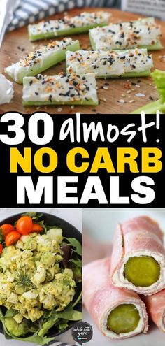 The best easy keto snacks for beginners to the ketogenic diet! You'll love these no carb snacks and no carb meals including recipes and keto snacks to buy. No Carb No Sugar Meals, Zero Carb Meals, No Carb Meals, Carb Swaps, Keto Snacks To Buy, Keto Friendly Snacks, Carbs In Vegetables, Whole Lotta Yum, Easy Keto Snacks