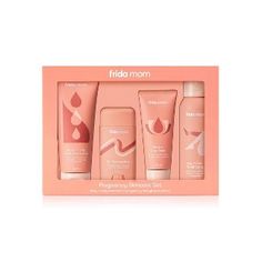 Frida Mom Pregnancy Skin Care Set - 4pc : Target Frida Mom, Big Home, Shower Lotion, Belly Oil, Pregnancy Skincare, Pregnancy Must Haves, Pregnancy Body, Home Stretch, Shea Body Butter