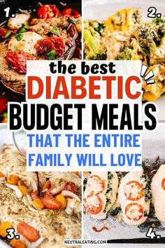 Healthy Budget Friendly Meals, Simple Meal Ideas, Meals For The Family, Budget Friendly Meals, Low Budget Meals, Healthy Budget, Healthy Recipes For Diabetics