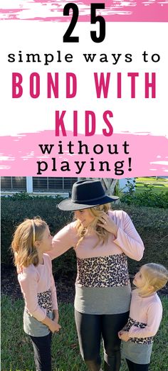 25 simple ways to bond with kids without playing. Real talk? Sometimes we just don't want to sit and play with our kids but still want to have a close bond and relationship with them. Here's easy ways to strengthen bonds with kids without play! #bondwithkids #mombond #connectingwithkids Bonding With Daughter, Ways To Bond With Your Daughter, How To Bond With Your Daughter, Strong Willed Child, Mother Daughter Relationships, Raising Girls, Parenting Tools, Bonding Activities, Parenting Tips