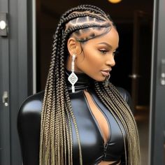 35 Gorgeous Braided Hairstyles for Black Women for 2024 Latest Braided Hairstyles, Unique Braids, Short Box Braids Hairstyles, Short Box Braids, Braided Cornrow Hairstyles, African Braids