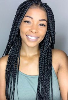 Box Braid Hairstyles, Large Box Braids, Small Box Braids, Medium Box Braids, Cornrows Styles, Hair Transition, Big Box Braids, Blonde Box Braids, Jumbo Box Braids