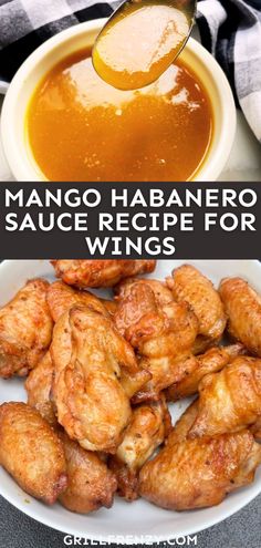 mango habanero sauce recipe for wings