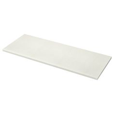 a white counter top on a white background