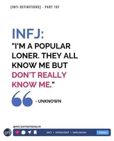 Personal Legend, Infj Quotes, Dark Picture, Empath Traits