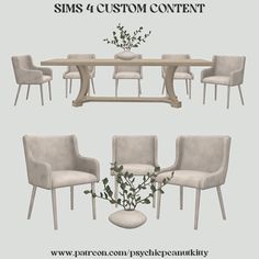 the sims 4 custom content cc furniture decorative dining room dining table dining chair comfort surfaces The Sims 4 Cc Objects Dining Room, Dine Out Sims 4 Cc, Sims 4 Cc Dining Table Patreon, The Sims 4 Dining Room Cc, Sims 4 Dine Out Cc, Sims 4 Dining Chair Cc, Black Dinning Room Table, Sims 4 Cc Furniture Dining Room, Sims 4 Table Cc