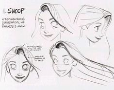 the concept art for disney's princess and the frog