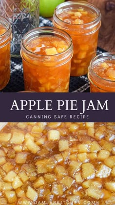 Fall apple preserving recipe Gala Apple Canning Recipes, Canning With Apples Recipes, Dutch Apple Jam, Apple Cinnamon Jam Recipe, Apples Canning Recipes, Pomegranate Canning Recipes, Thanksgiving Jam Recipes, Pineapple Upside Down Cake Jam, Canned Apple Jam