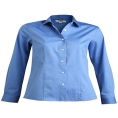 OUR "Edwards Garment Women's Point Collar Non Iron Dress Shirt, Style 5978" Color: Blue.  Gender: female.  Age Group: adult. Dress Shirt Style, Shirt Dress Style, Work Wear Women, Blue Gender, Dress Shirt, Gender Female, Shirt Style, Work Wear, Age Group