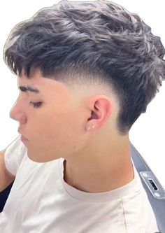 Mens Haircuts Thick Hair, Mens Haircuts Straight Hair, Taper Fade Haircut, Mullet Haircut