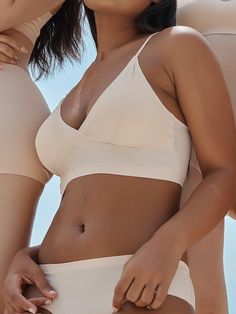 Composition : 85% polyamide, 15% spandexColor : beige, blackCountry of Origin : China Bralette Tops, Lingerie Sleepwear, Bralette, Composition, Lingerie, China, Bra, Clothes For Women, The Originals