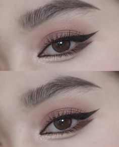 Almond Eye Makeup Looks, Almond Eye Makeup, Ysl Makeup, Douyin Makeup, Simple Makeup Tips, Doll Eye Makeup, Ethereal Makeup, Makeup Makeover