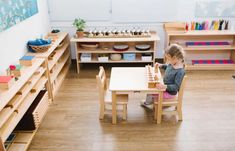 Introducing Montessori Preschool Class! – Montessori Mother ELC Toddler Daycare Rooms, Montessori Environment, Baby Furniture Sets, Kindergarten Design, Classroom Layout, Classroom Board, Montessori Preschool, Preschool Class