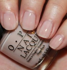 ABSOLUTELY LOVE THIS COLOR :) How could I not?    OPI New York City Ballet Collection - Barre My Soul Wedding Nails, How To Do Nails, Manicure And Pedicure