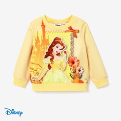 * Includes: 1*sweatershirt
* Soft and comfy
* Material: 96% polyester, 4% spandex 
* Machine wash, tumble dry
* Imported
* Officially Licensed Disney Merchandise Disney Princess Toddler, Disney Toddler, Girl Character, Toddler Tops, Princess Inspired, Halloween News, Cute Butterfly, Disney Merchandise, Girls Characters