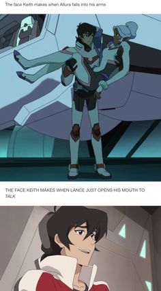 It doesn't matter if it's Klance, that boy is a grade-A homosexual. Voltron Klance Headcanons, Klance Voltron Fanart, Klance Fanart, Klance Comics, Voltron Funny, Keith Kogane, Voltron Comics, Form Voltron, Voltron Ships