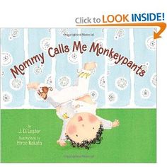 the book cover for mommy called me monssyantia, with an image of a baby laying on it's back