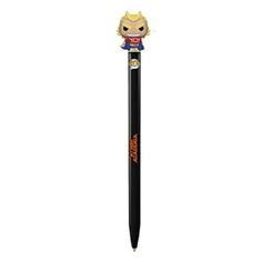 a pen with a cartoon character on it