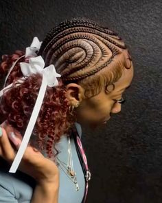 Braided Hairstyles For Black Women Cornrows, Feed In Braids Hairstyles, Quick Natural Hair Styles, Cute Braided Hairstyles, Braided Hairstyles For Teens, Cute Box Braids Hairstyles