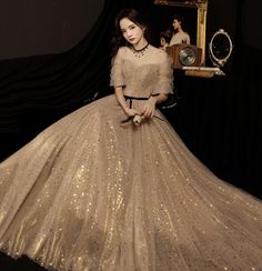 A Line Evening Gown, Prom Dress Champagne, Prom Dress A Line, Golden Gown, Tulle Long Prom Dress, Champagne Evening Dress, Dress Champagne, A Line Evening Dress, Future Wedding Plans