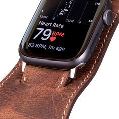 Experience the luxurious comfort and unparalleled craftsmanship of our antic brown leather cuff Apple Watch band. This unique accessory blends classic design with modern functionality, making a bold statement on your wrist, designed to enhance your daily wear while showcasing your personal style. Completely Handmade Genuine Full-Grain Leather Special Cuff Style Design Durable, Stylish & Timeless Design Stainless-Steel Buckles - Secure & Strong Compatible with all Apple Watch Series (including Ap