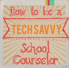 an old book with the title how to be a tech savvy school counselor