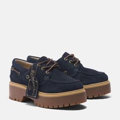 Womens Fils Shoes, Luxury Blue Moccasins With Brogue Detailing, Timberland Slip On Shoes, Timberland Leather Boat Shoes, Casual Timberland Boat Shoes With Rubber Sole, Timberland Casual Boat Shoes With Rubber Sole, Timberland Leather Boat Shoes With Rubber Sole, Timberland Boat Shoes Women, Boat Shoes Outfit Women's